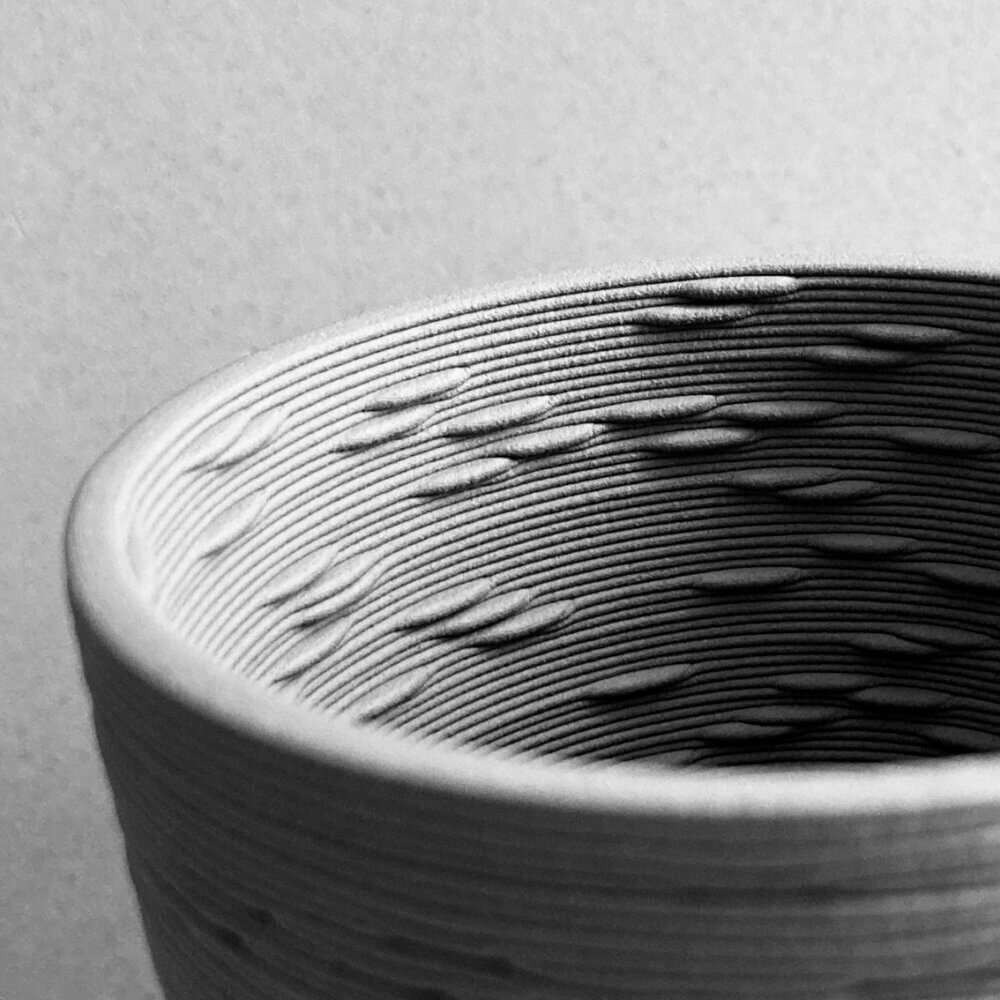 Milano cup 01 printed in lines